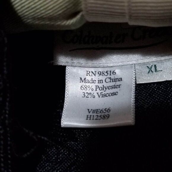 Coldwater Creek Gold Black Tapestry Jacket size XL - Picture 4 of 12